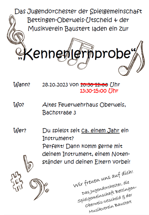 Kennenlernprobe 